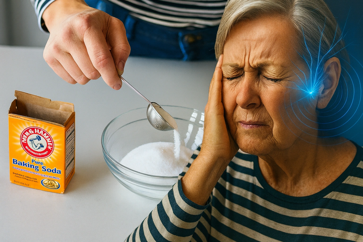 Dr. Oz explaining the 3-step tinnitus relief method